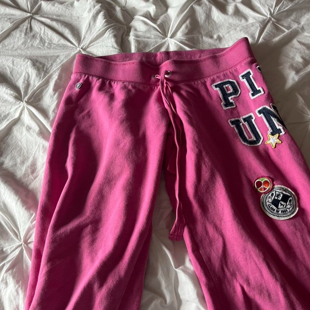 Victoria's Secret Women's Pink Joggers-tracksuits